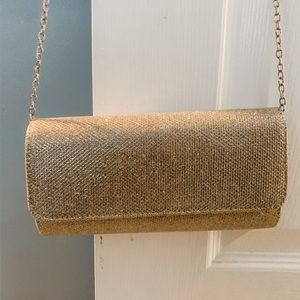 Gold beaded purse